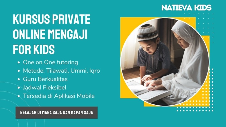 Kursus Private Online Mengaji Untuk Anak